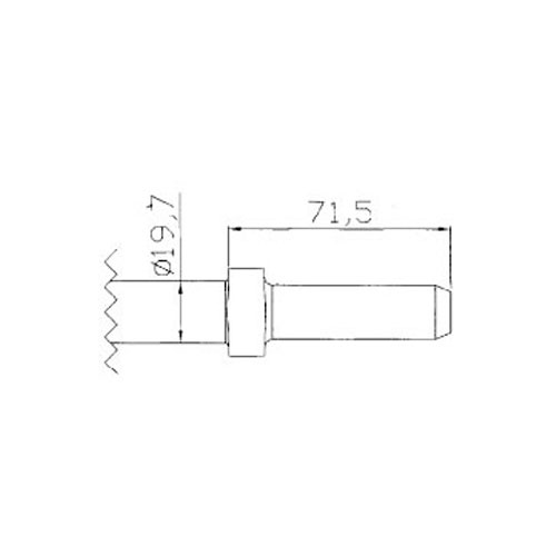 AT-2074 工業級氣鏟使用鑿刀
